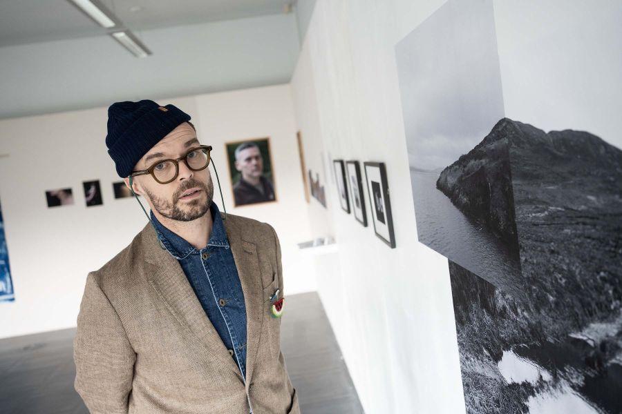 Irish Institute of Designers lecture presenting Oliver Jeffers MBE image