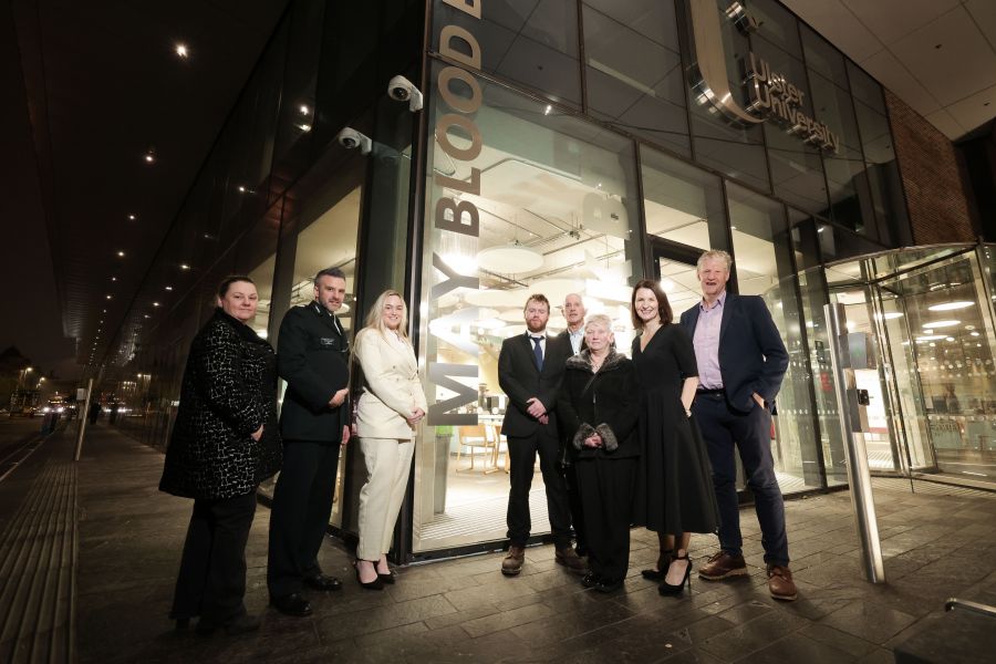 Ulster University building formally celebrated as the 'May Blood' Building  image