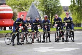 Wheels in motion for Ulster University charity cycle in support of student mental health