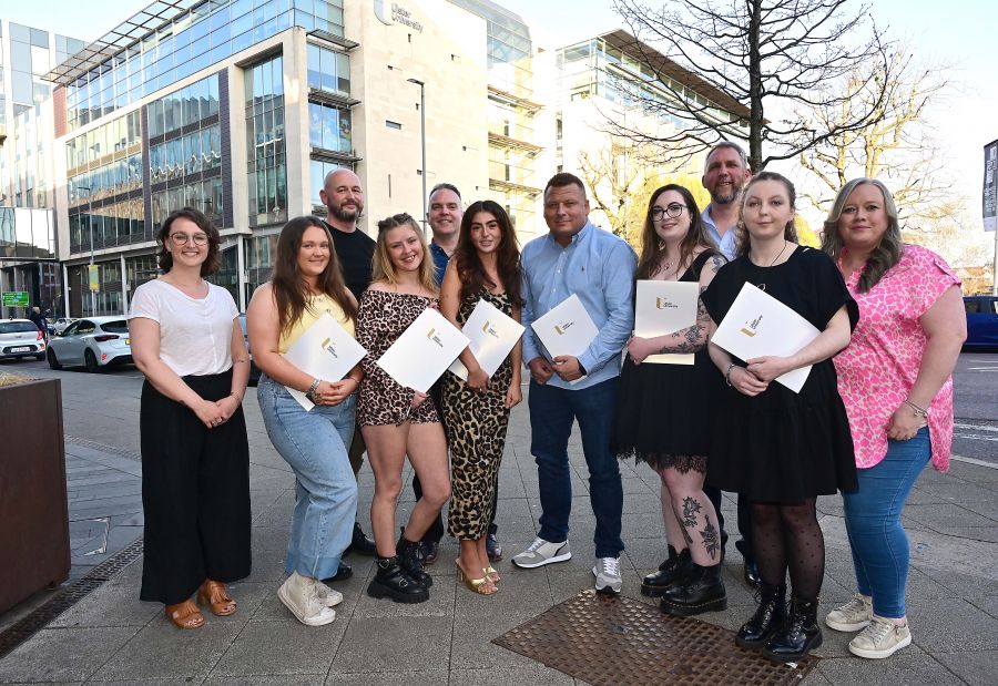 Success celebrated as groundbreaking course for care-experienced young people concludes at Ulster University image