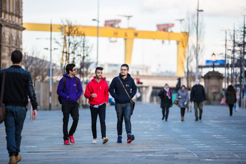 International students - Belfast