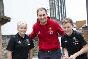 Manchester United Foundation and Ulster University team up to engage and inspire young people
