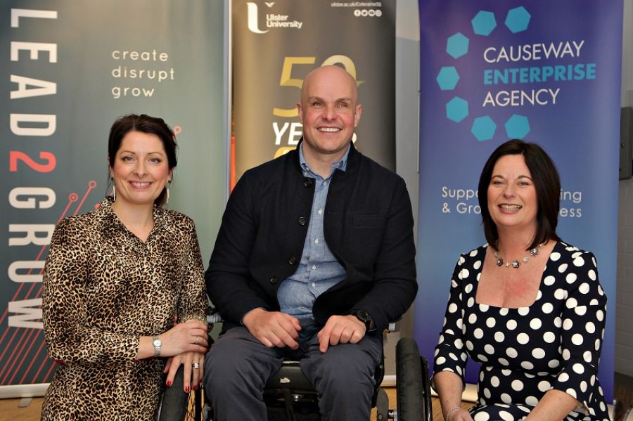 Ulster University and Causeway Enterprise Agency event encourages local businesses to harness their creativity to survive and thrive post Brexit image