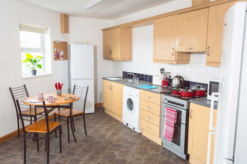 Kitchen area in Maple 4 & 5 bedroom apartments 