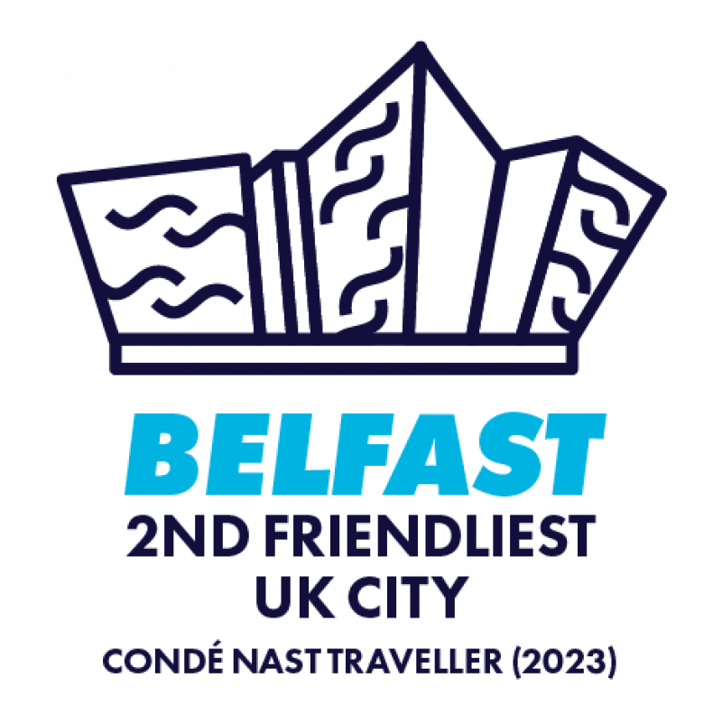 Belfast 2nd Friendliest UK city (CN Traveller 2023)