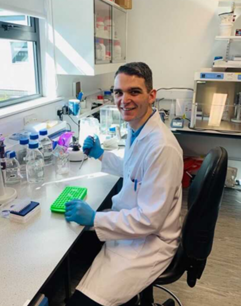 Ruairidh Harrigan: Research into therapies for acute myeloid leukaemia image