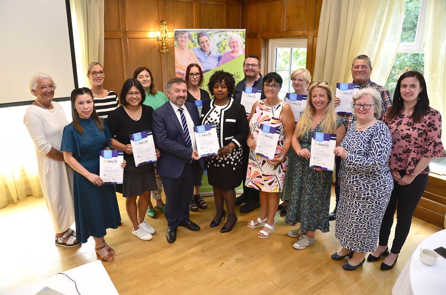 Health Minister congratulates leadership support programme for care home managers in NI  image
