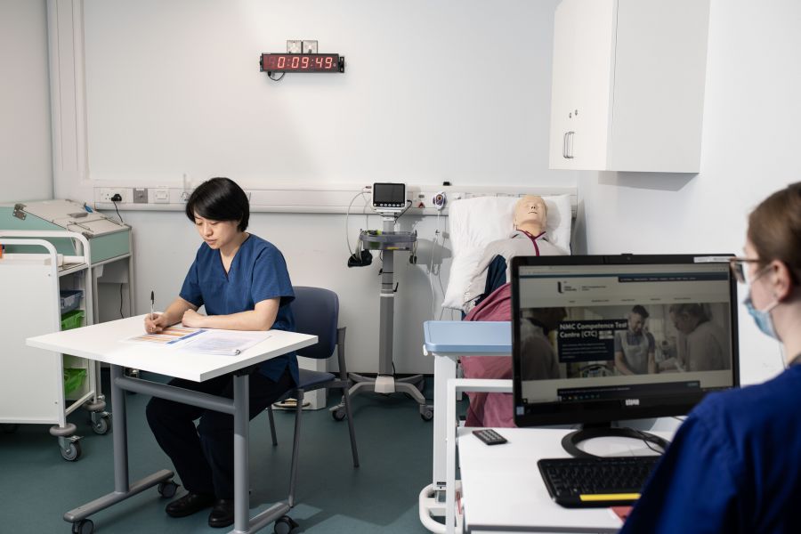 The OSCE  Exam Process image