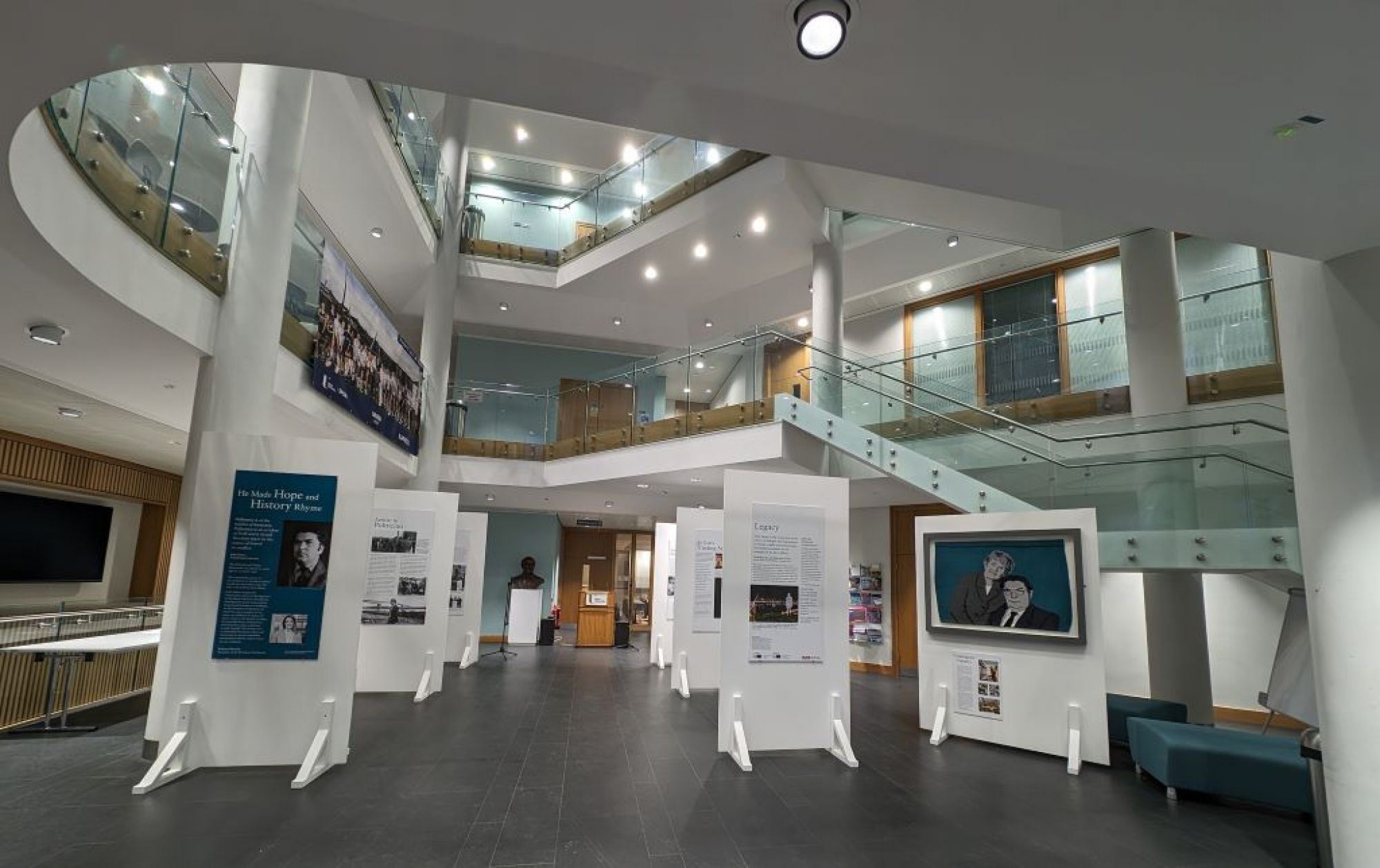 Hume exhibition - Derry~Londonderry campus image