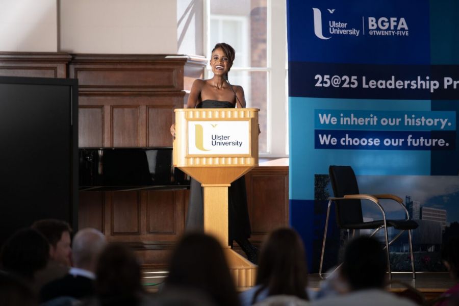 Becoming a Strategic Leader: Candice Mama, celebrated South African Human Rights Activist, shares leadership learnings with Ulster University’s 25@25  image