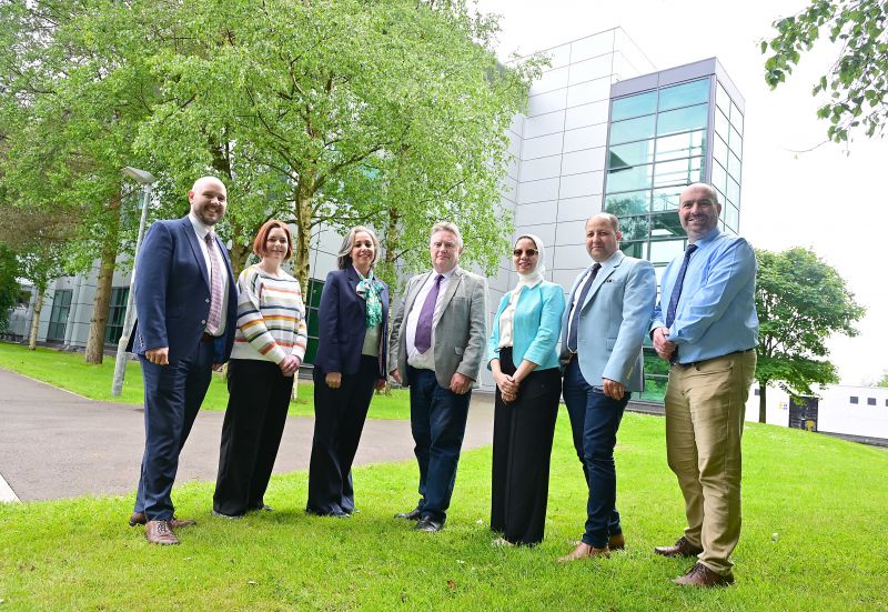Ulster University welcomes Egyptian Health Leaders to pioneering Global Innovation Centre image