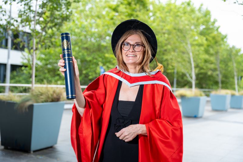 Class of 2025: Champion of the environment Donna Rainey is honoured by Ulster University image