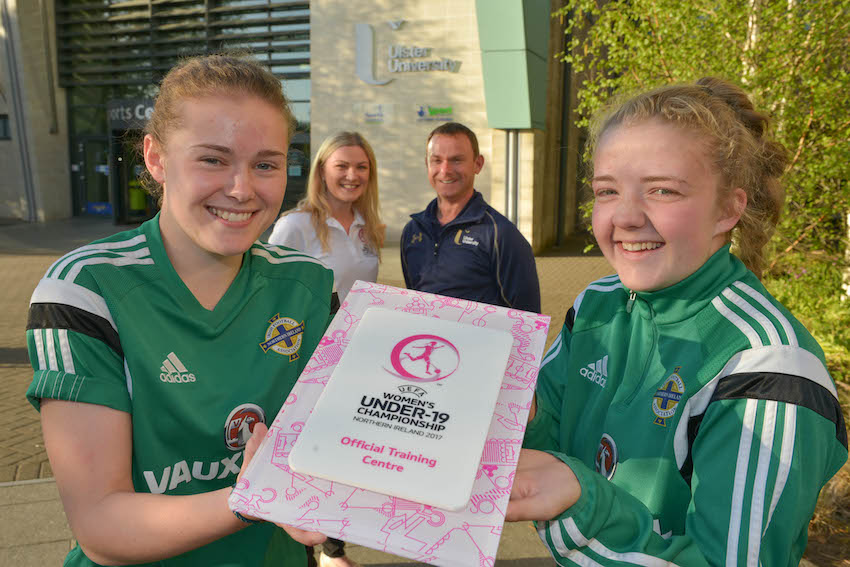 Ulster University awarded UEFA championship training venue status