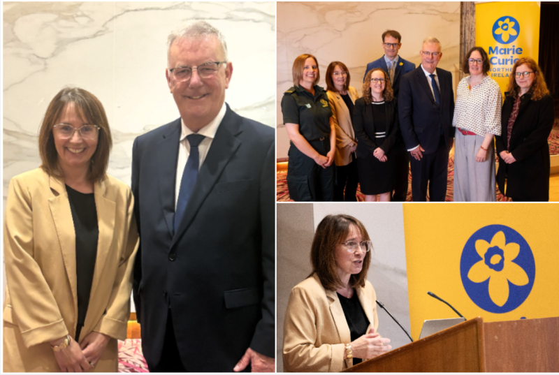 Paramedic end-of-life care research presented at Stormont event image