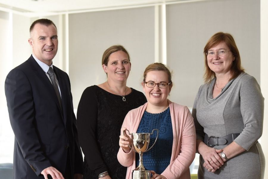 Top Ulster University Library and Information graduate wins Allen & Overy Award image