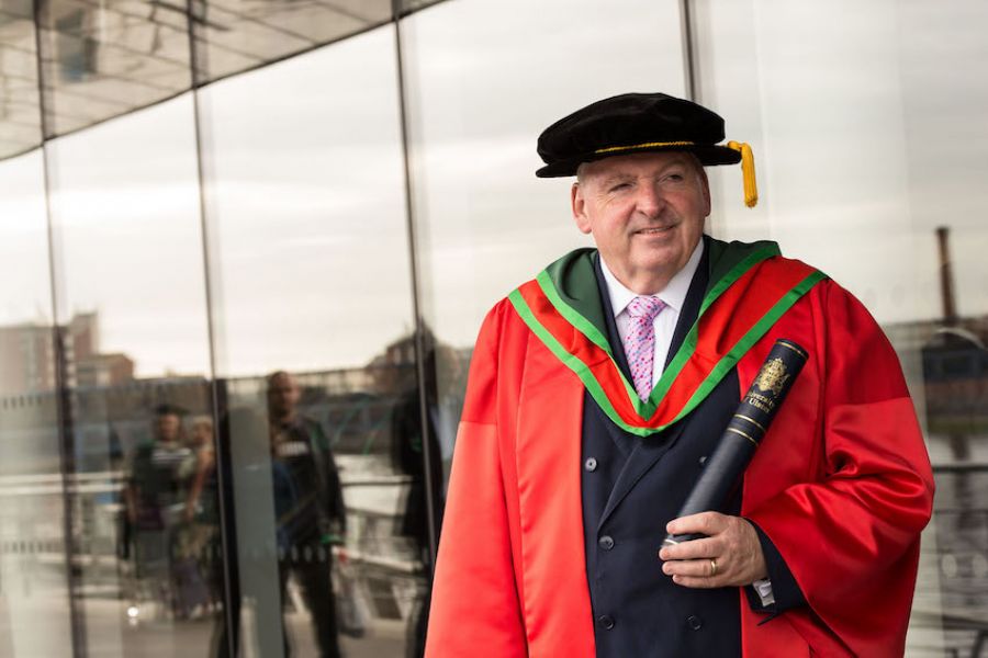 Ulster University honours President of Ireland’s largest accountancy body  image