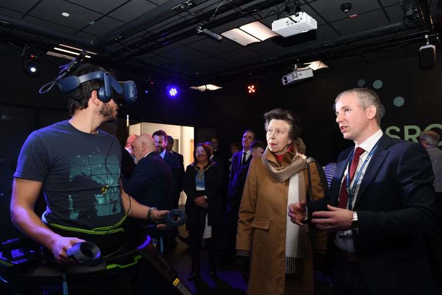 Princess Anne opens Ulster University’s new Spatial Computing and Neurotechnology Innovation Hub  image