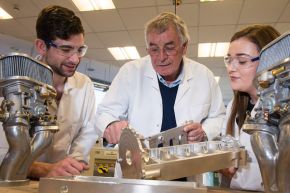 Renowned Formula One designer inspires Ulster University engineers