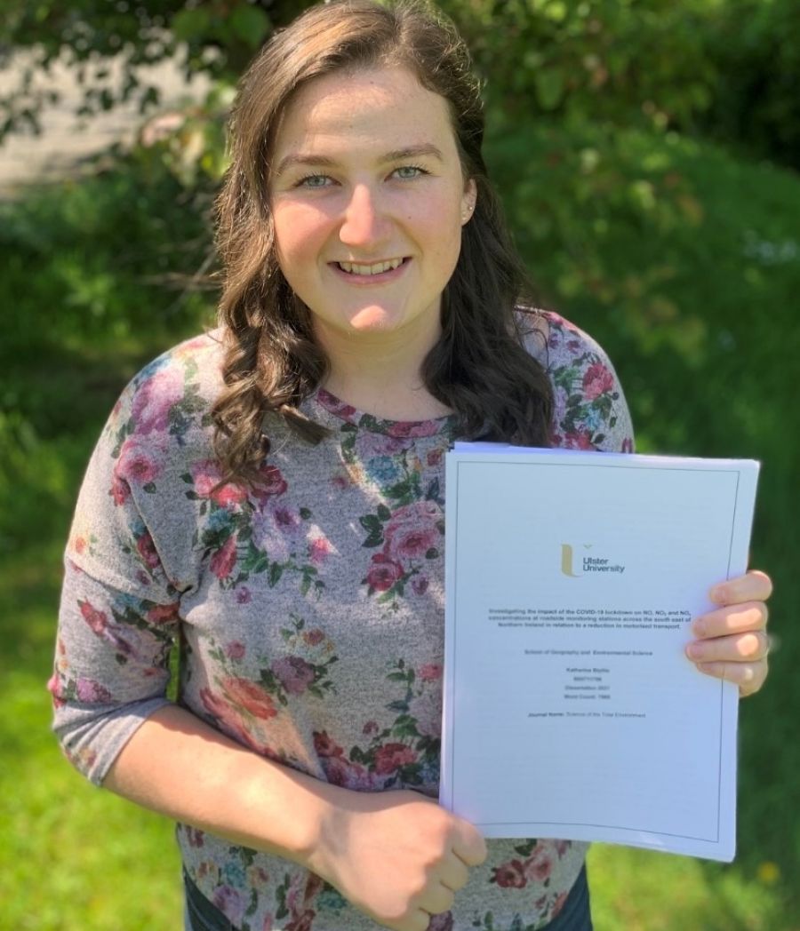 Ulster University graduate turns passion for the environment into a career   image