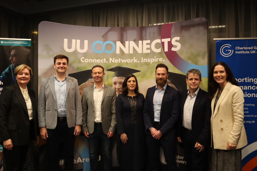 UU Connects Alumni networking and AI panel event Ulster University