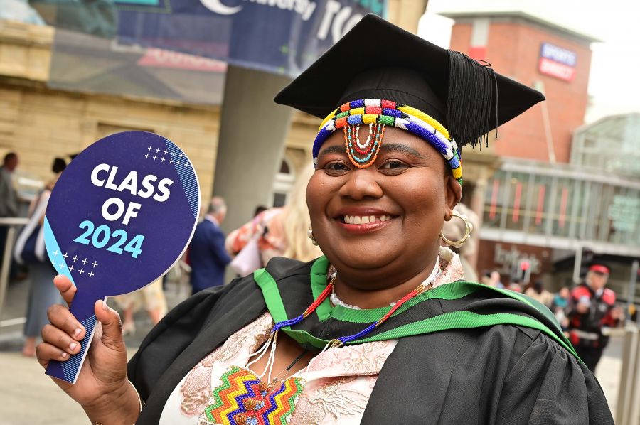 Class of 2024: Allstate NI Convocation Graduate Student of the Year 2024 overcomes life challenges, and now making a lasting impact on staffing, patients’ care, and clinical outcomes  image