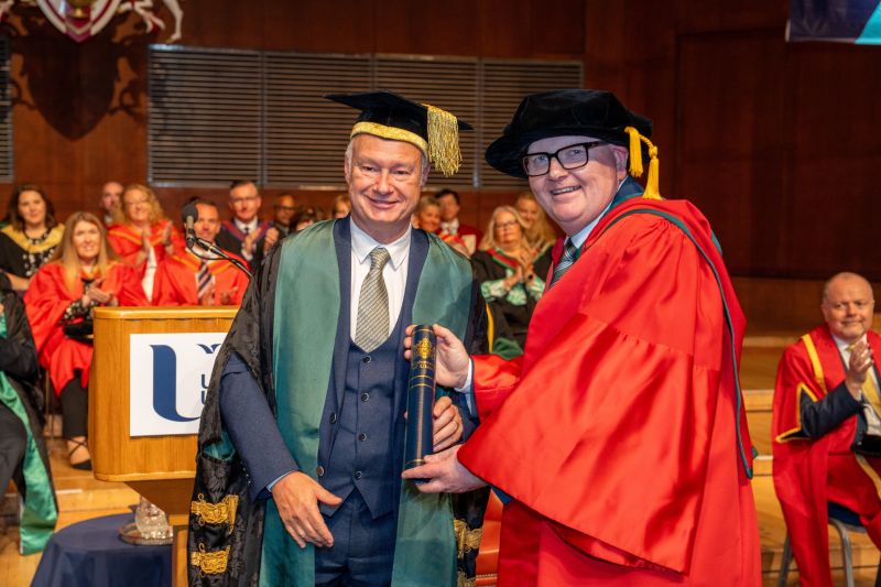 Class of 2025: Social entrepreneur honoured by Ulster University for making a difference in the lives of children in care image