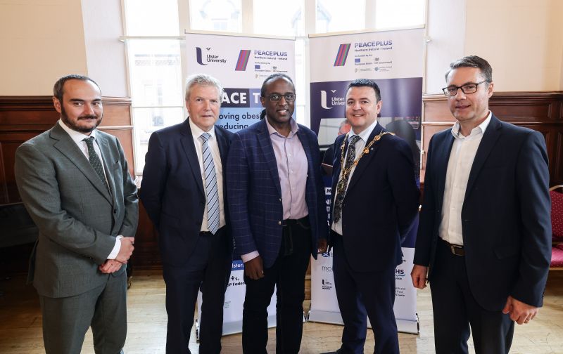 Two Major Cross-Border Health Projects Launched by Ulster University with €20M+ PEACEPLUS Funding image