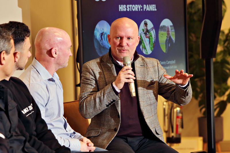 Close up image of speaker Danny Campbell at IMD Event 2025