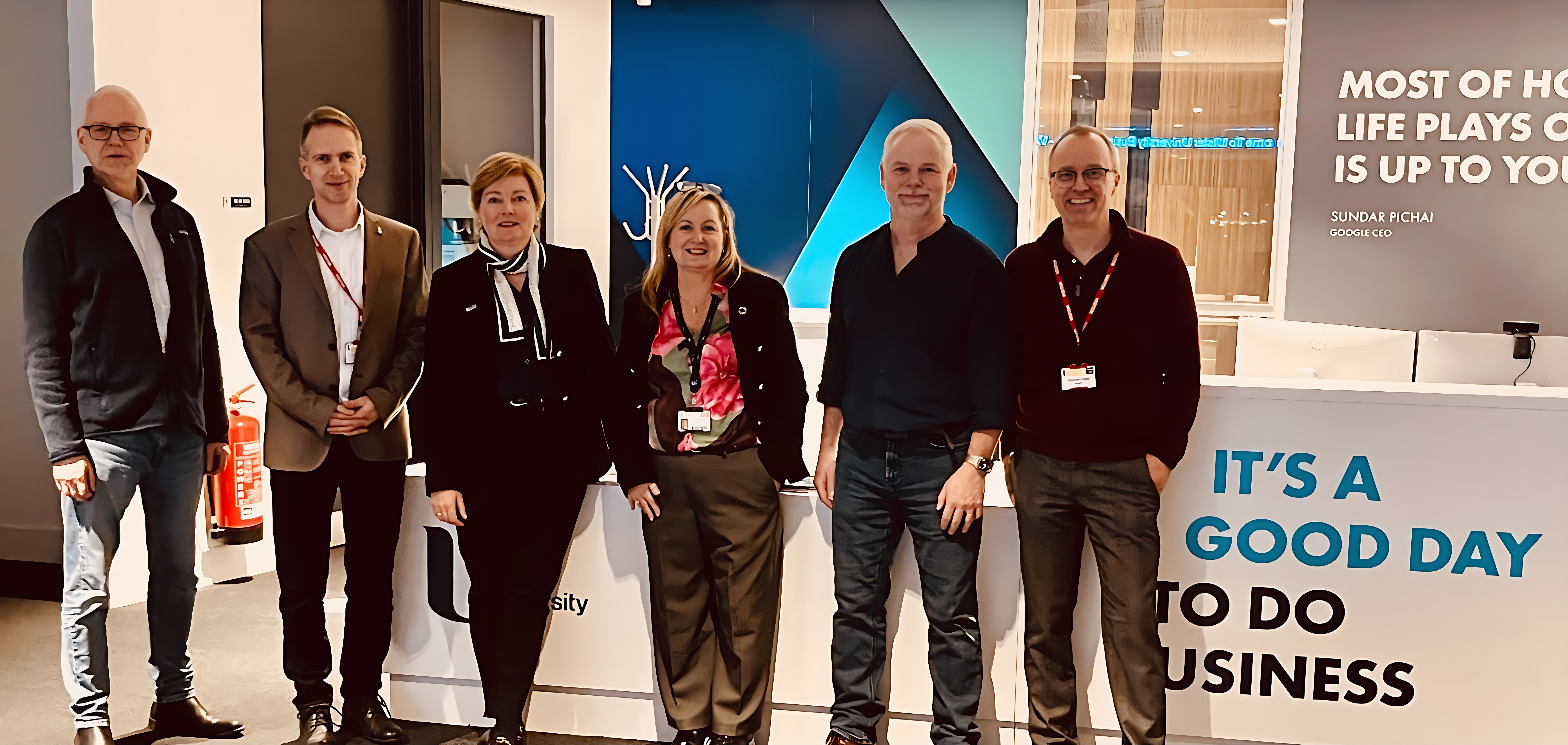 Members of UUBS at ISO Summit i Belfast