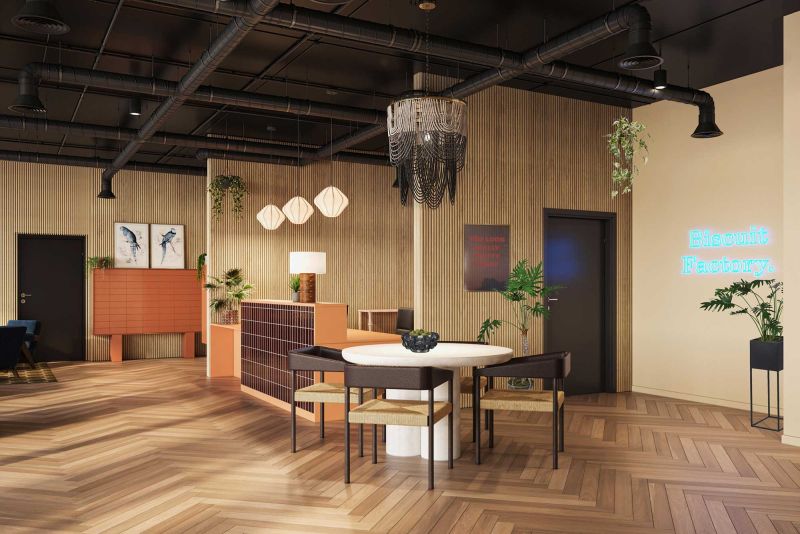 Biscuit Factory Reception