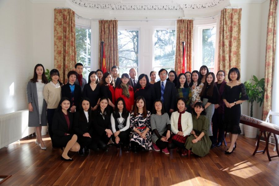 The Confucius Institute celebrates Chinese New Year at the Chinese Consulate in Belfast image