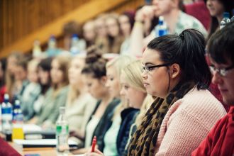 Lecture theatre at Coleraine