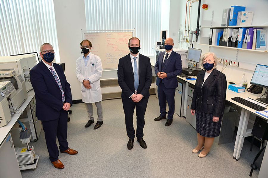 Economy Minister Launches Expanded, World Class Biomedical Sciences Facility at Ulster University Coleraine  image