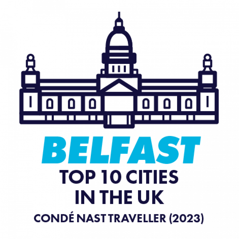 Belfast is one of the top 10 cities in UK (CN Traveller 2023)