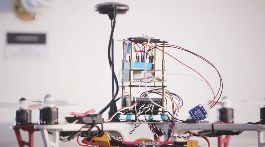 Maneuverable Autonomous Drone for Navigation and Intelligence (MADNI) image
