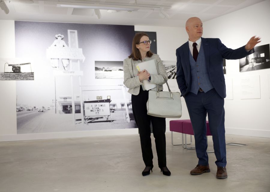 Finance Minister Dr Caoimhe Archibald MLA visits Ulster University  image