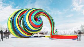 Ulster University artist designs public art sculpture for 2018 Winter Olympics