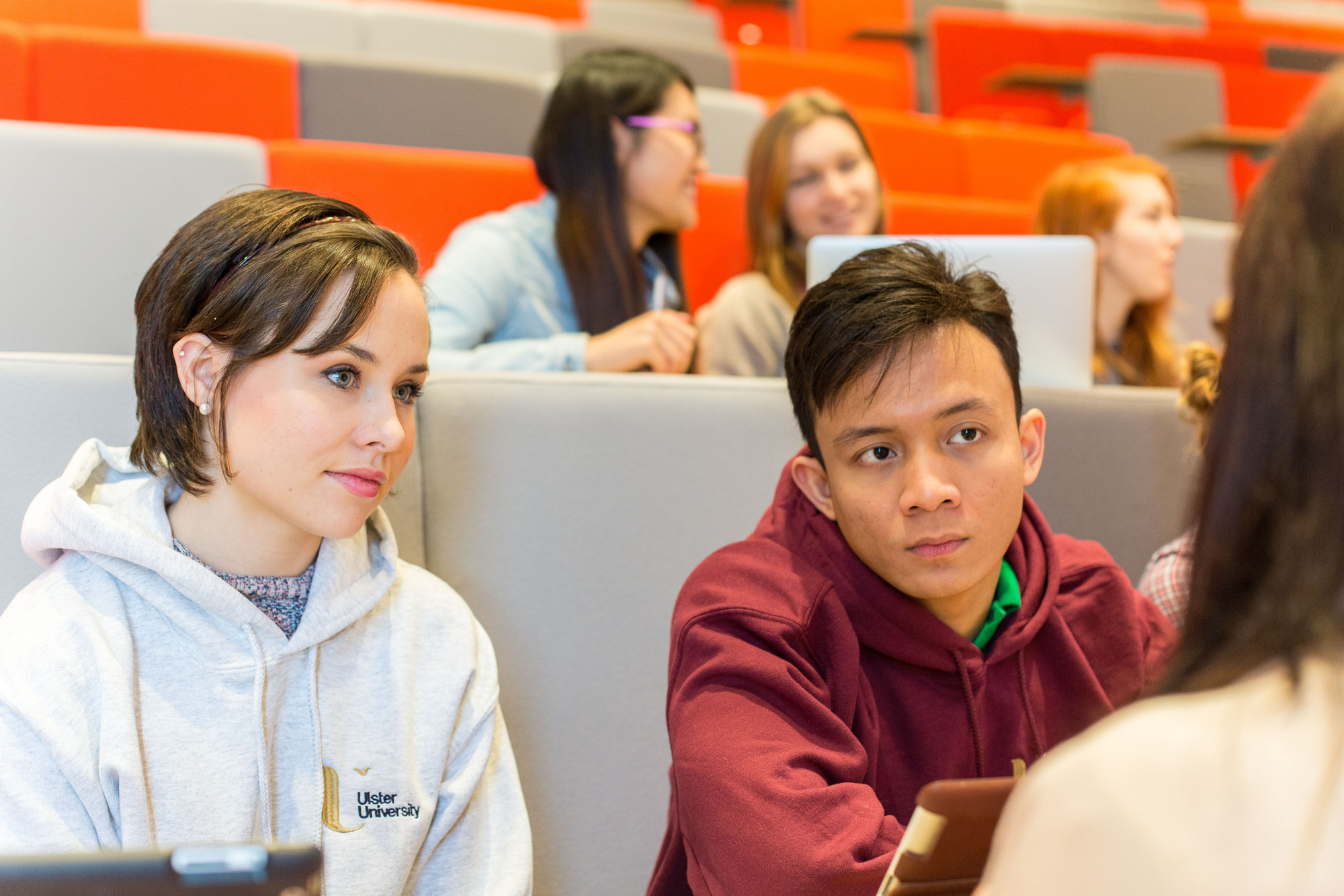 International students at Coleraine