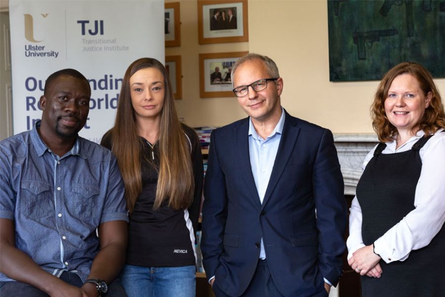 Prof Rory O'Connell welcomes New PhD Researchers image
