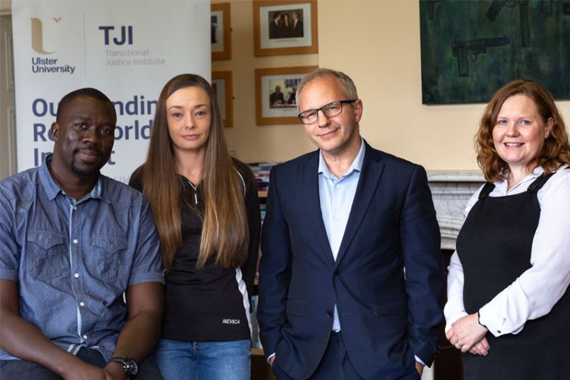 Prof Rory O'Connell welcomes New PhD Researchers image