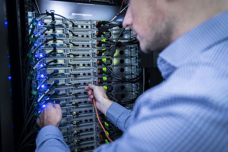 Data Centre and Servers image