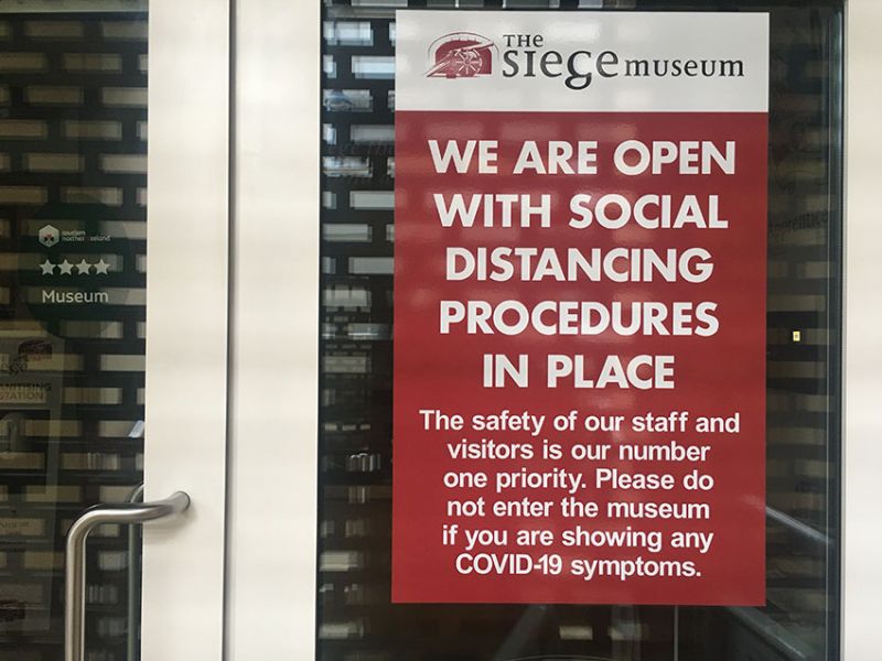 A year on from closure, prioritising the multi-platform porous museum image