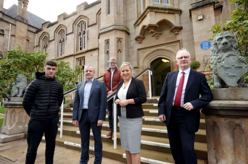 Deputy First Minister Launches Ulster University Partnership with MEGA to Provide Skills Pipeline to Ready NI for Industry 4.0  image