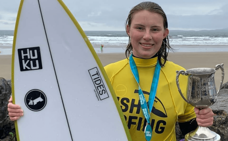 Bea Greenberg: Surf's up! Catching waves as a student and athlete image