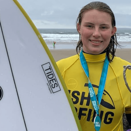 Bea Greenberg: Surf\'s up! Catching waves as a student and athlete