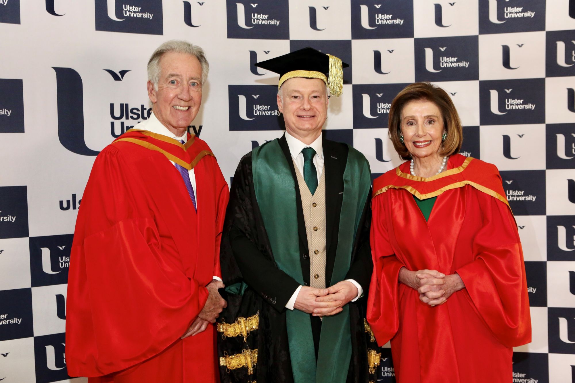 Speaker Emerita of the US House of Representatives, Nancy Pelosi, Receives Honorary Doctorate From Ulster University image