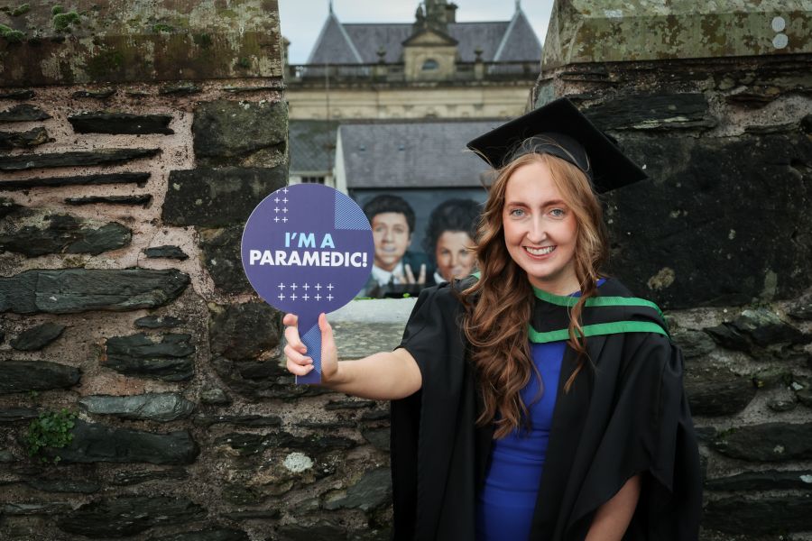 Class of 2024: Courtney McCaughley Fulfils her Dream Graduating as One of Northern Ireland’s First Cohort of Paramedics from Ulster University   image