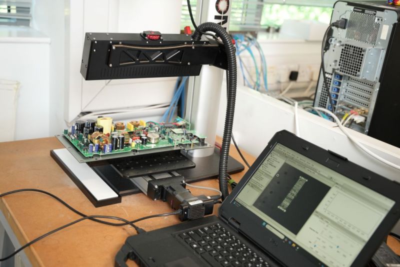 Hyperspectral imaging machine MS building