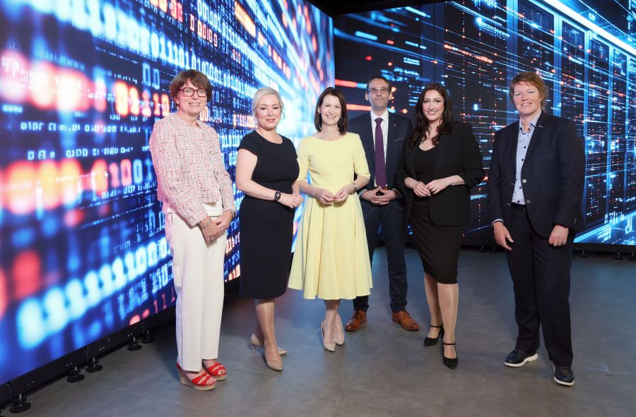 AI for impact and inclusion: Ministers unveil new Office of AI and Digital at Ulster University-led AI Collaboration Centre image