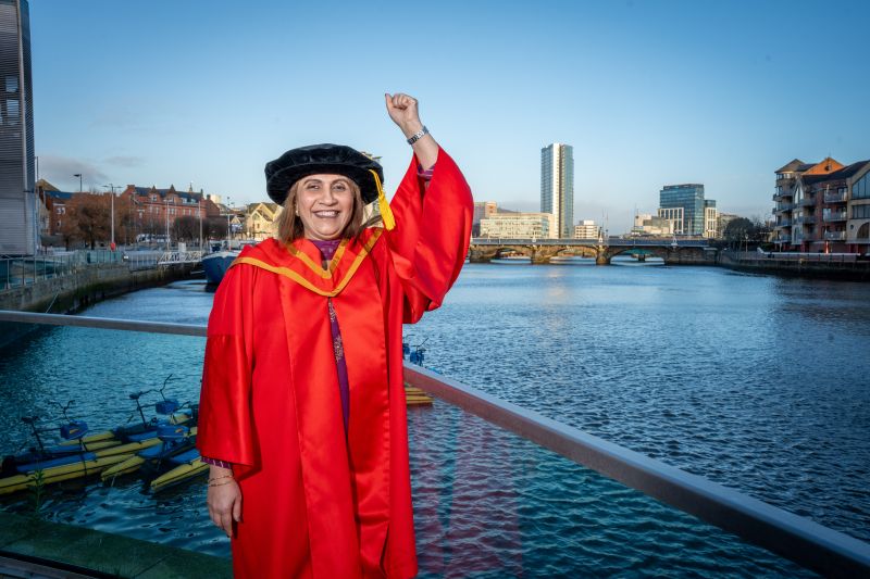 Class of 2025: Inspiring victims’ rights advocate celebrates PhD success after transformative journey image
